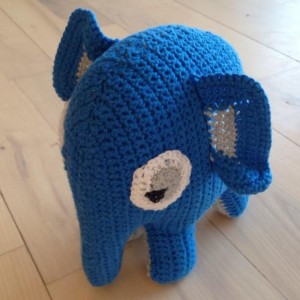 haeklet elefant