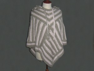 hæklet poncho